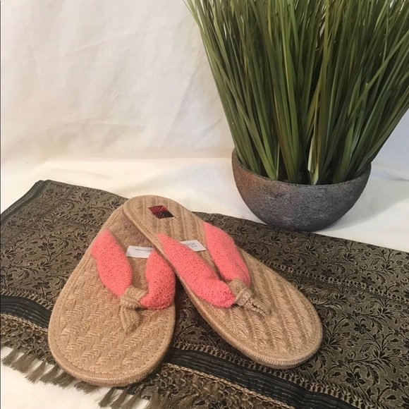 cotton flip flops